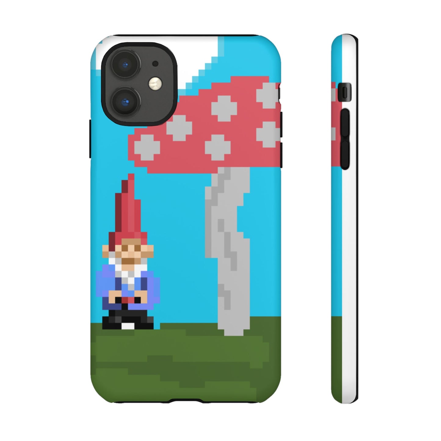 Cute Mushroom Gnome Tough Phone Case