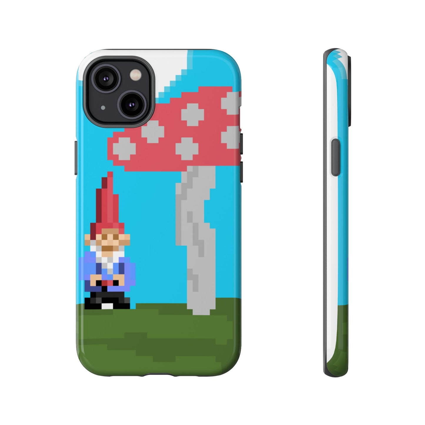 Cute Mushroom Gnome Tough Phone Case