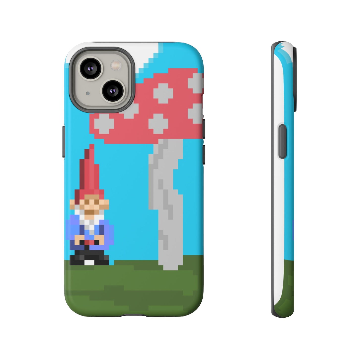 Cute Mushroom Gnome Tough Phone Case