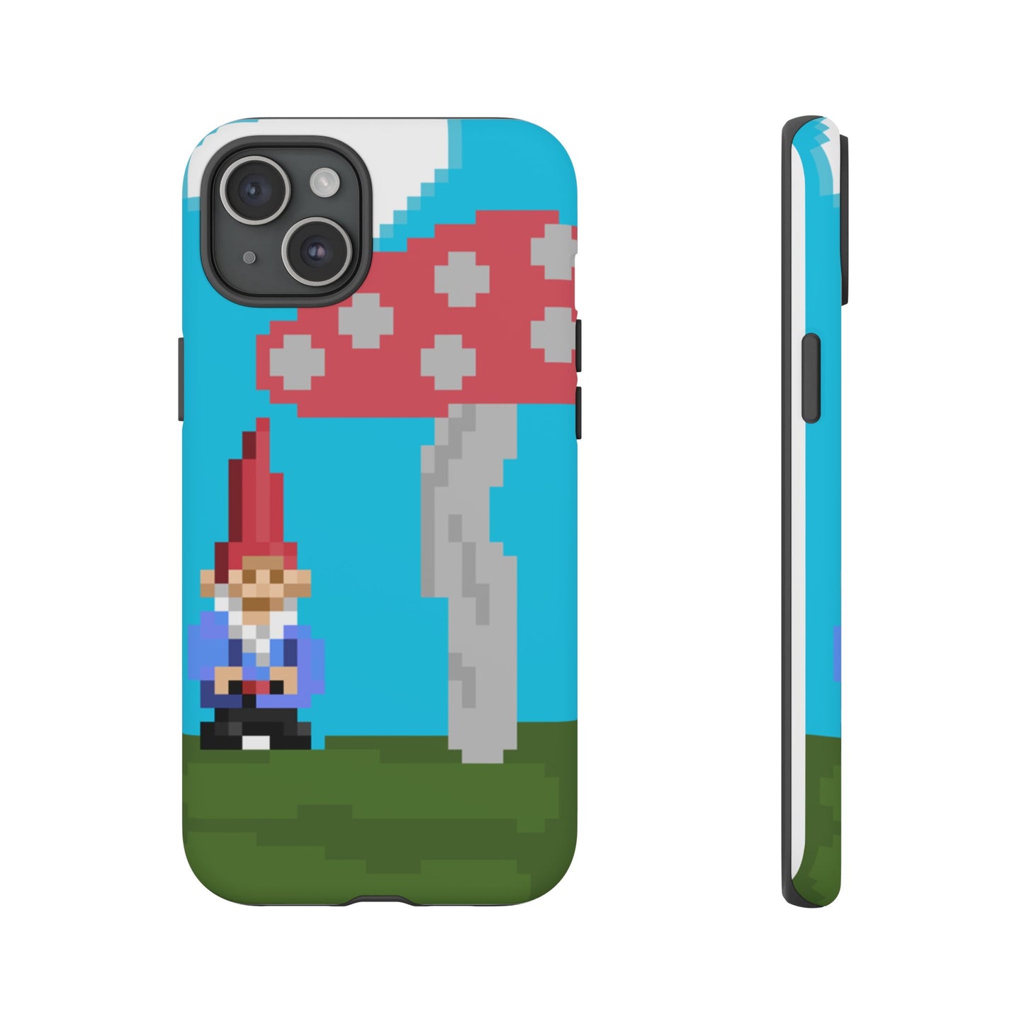 Cute Mushroom Gnome Tough Phone Case