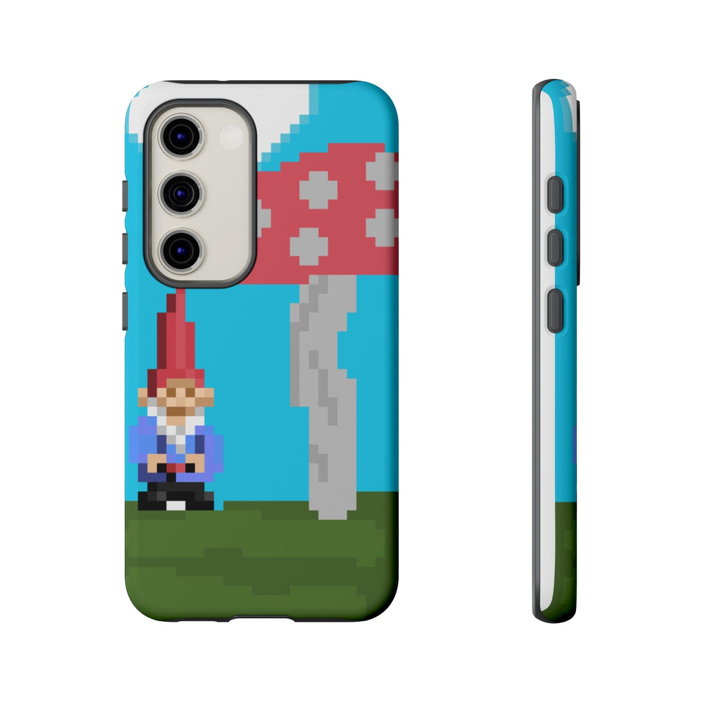 Cute Mushroom Gnome Tough Phone Case