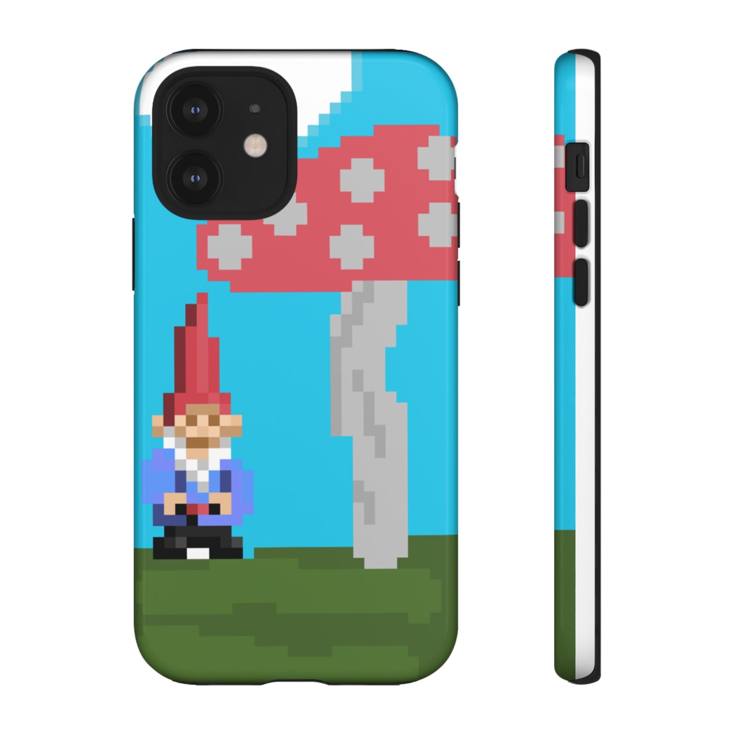 Cute Mushroom Gnome Tough Phone Case