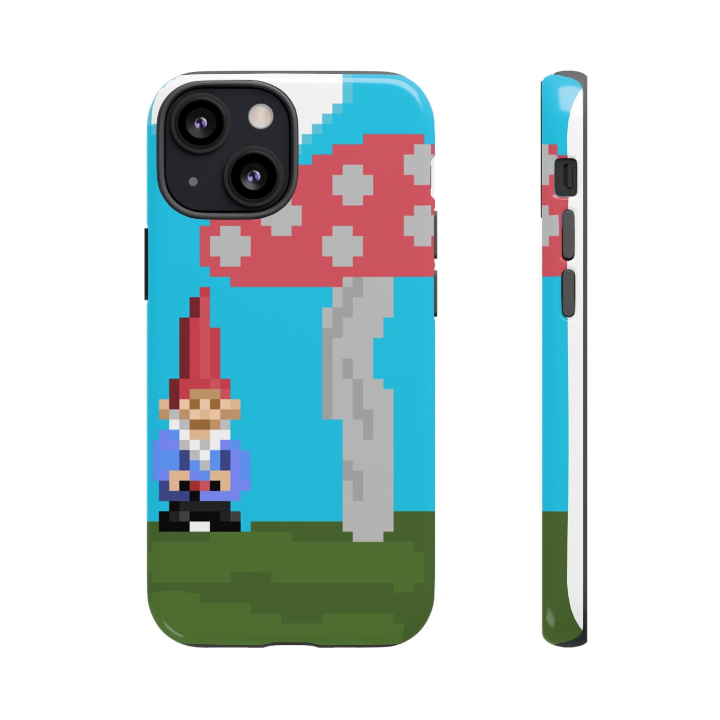 Cute Mushroom Gnome Tough Phone Case