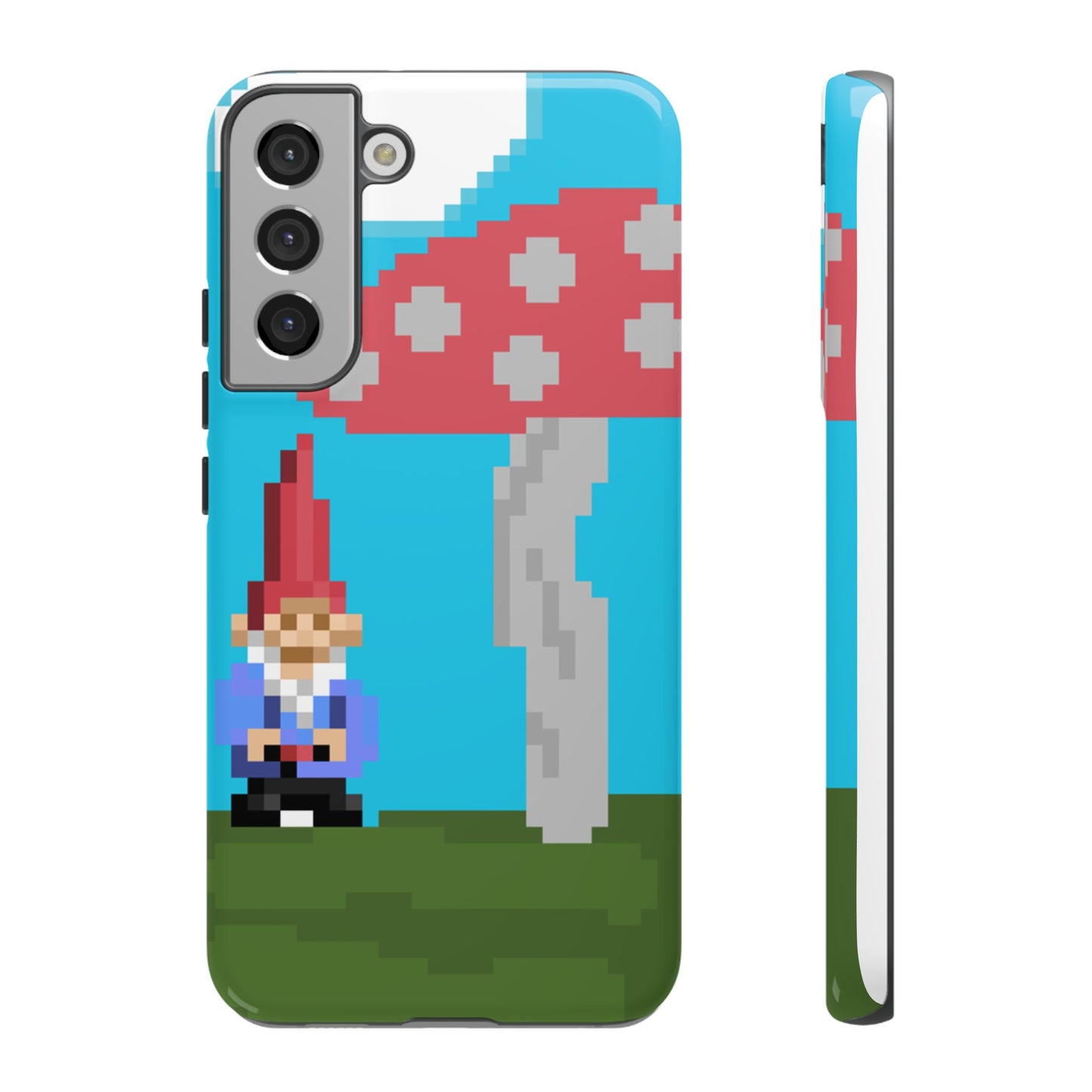 Cute Mushroom Gnome Tough Phone Case