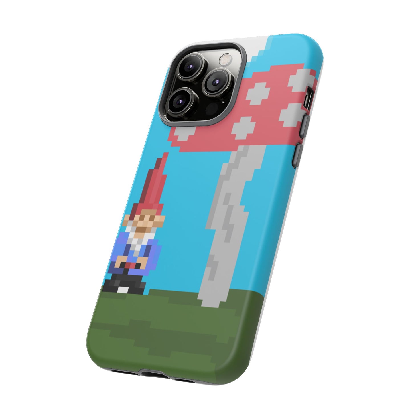 Cute Mushroom Gnome Tough Phone Case