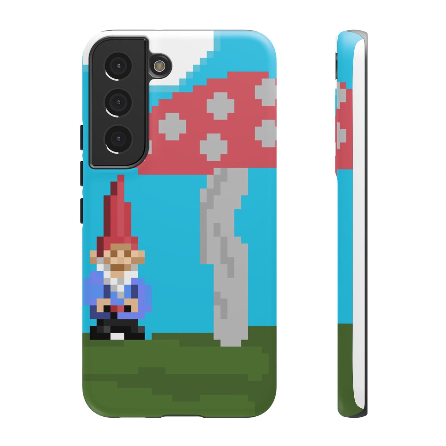 Cute Mushroom Gnome Tough Phone Case