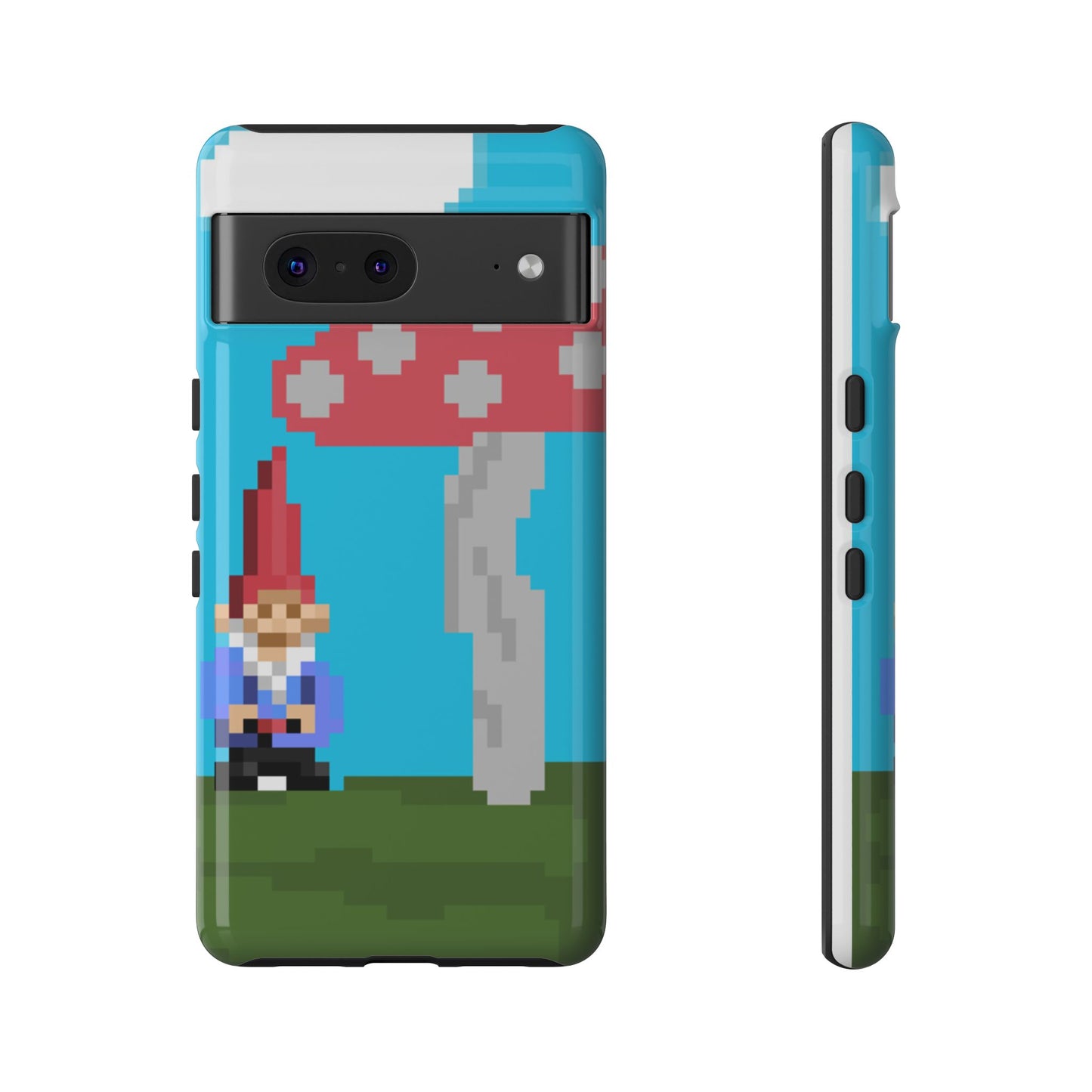 Cute Mushroom Gnome Tough Phone Case