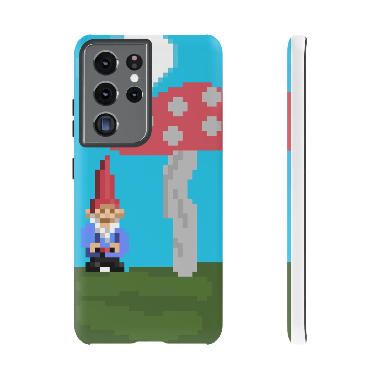 Cute Mushroom Gnome Tough Phone Case