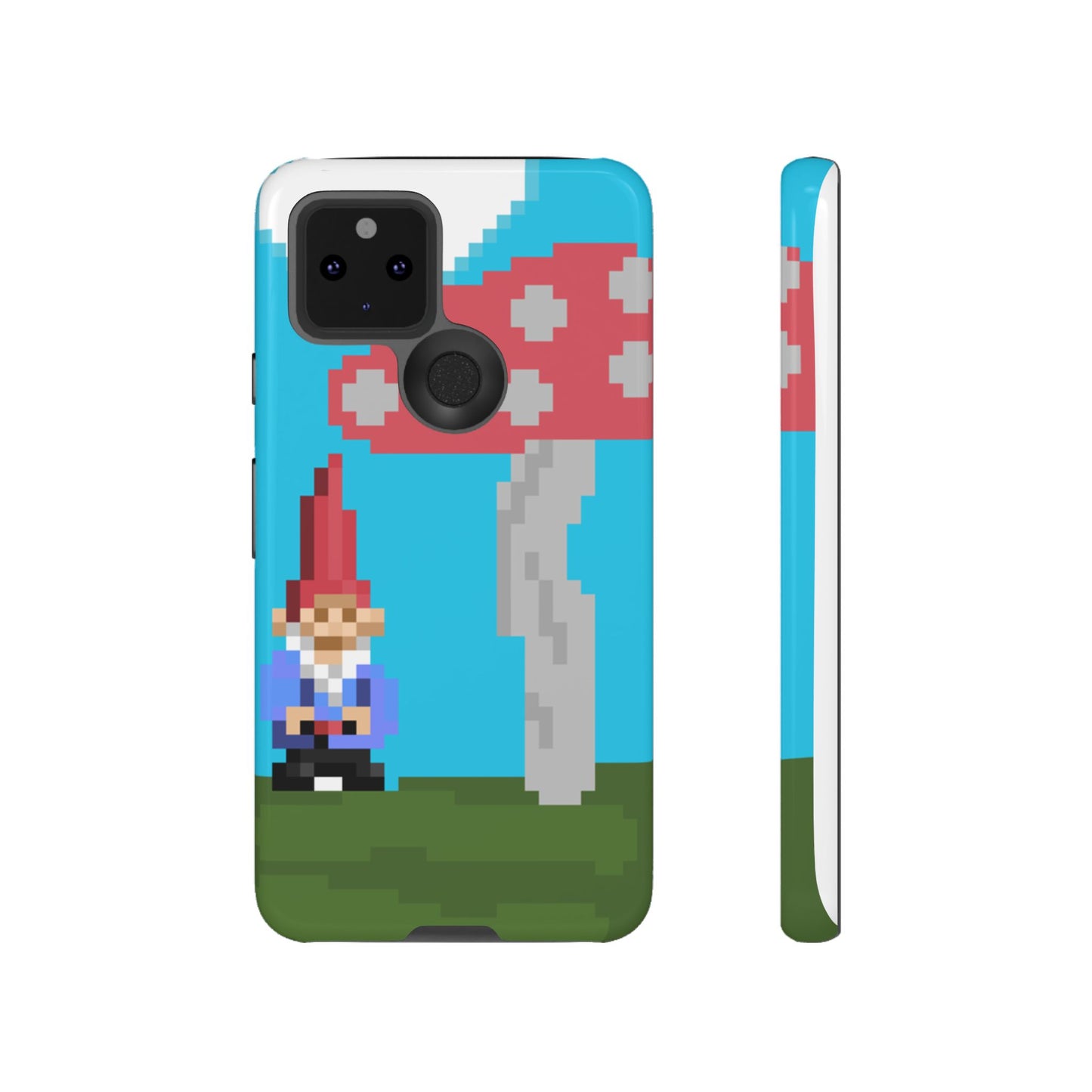 Cute Mushroom Gnome Tough Phone Case