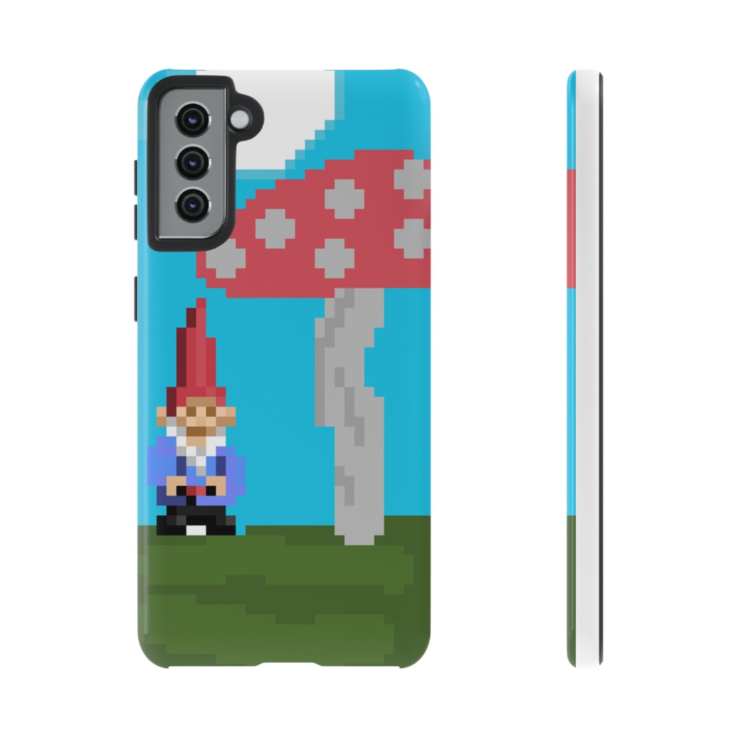 Cute Mushroom Gnome Tough Phone Case