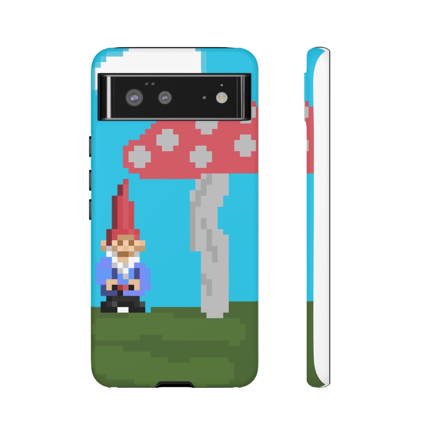 Cute Mushroom Gnome Tough Phone Case