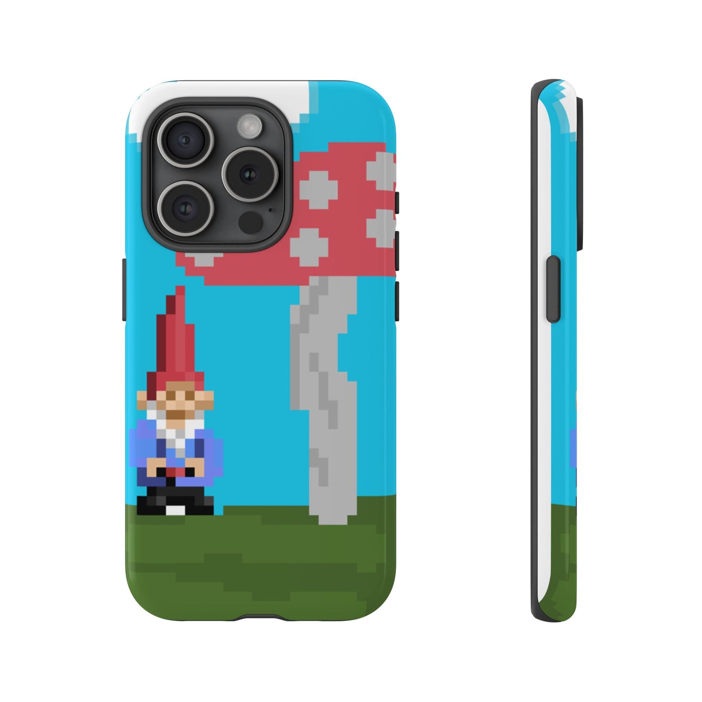 Cute Mushroom Gnome Tough Phone Case