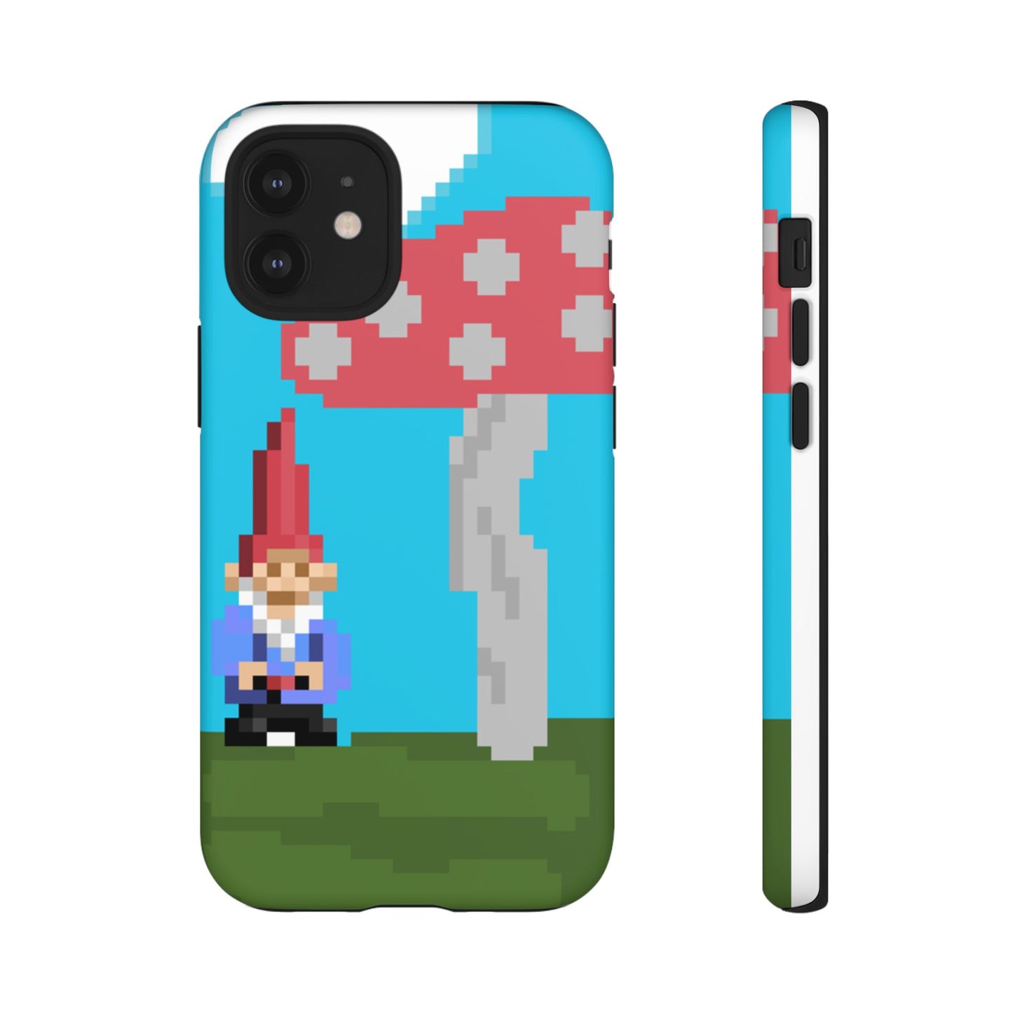 Cute Mushroom Gnome Tough Phone Case