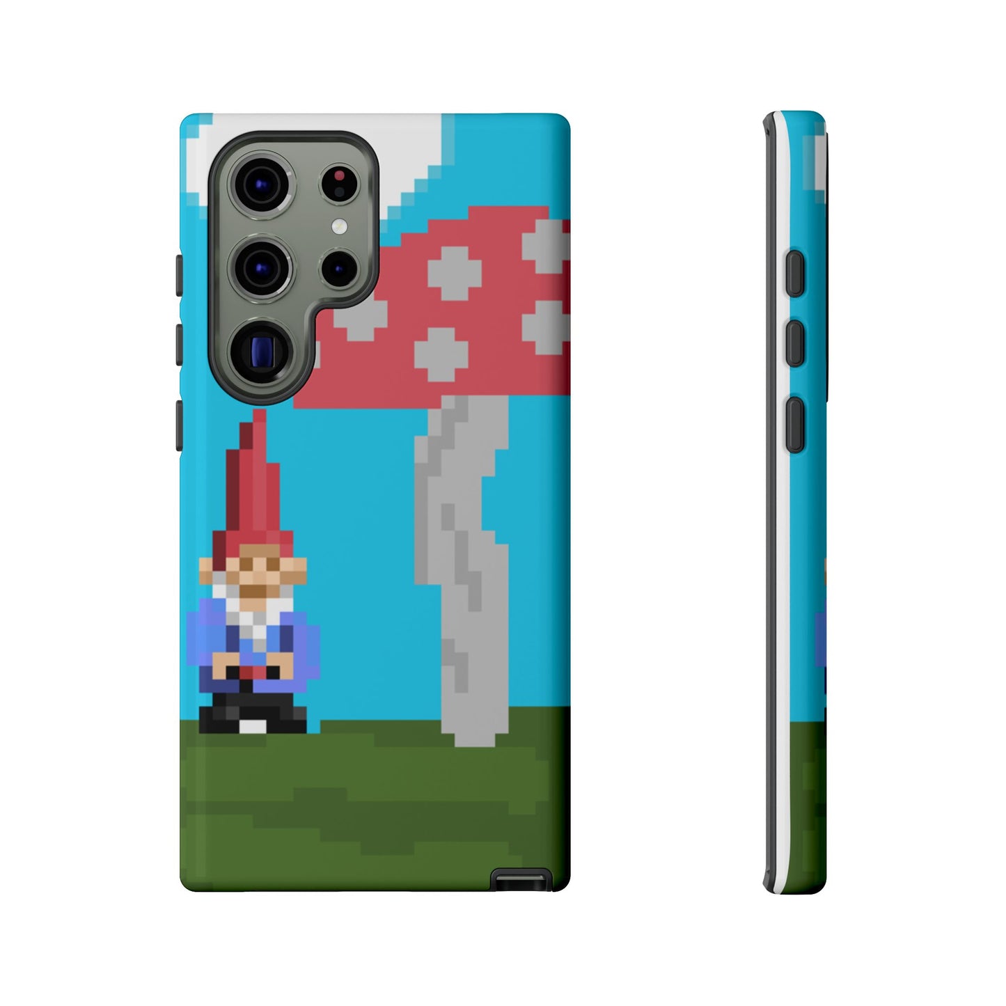 Cute Mushroom Gnome Tough Phone Case