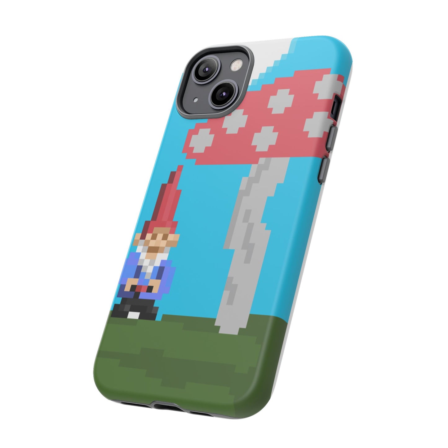 Cute Mushroom Gnome Tough Phone Case