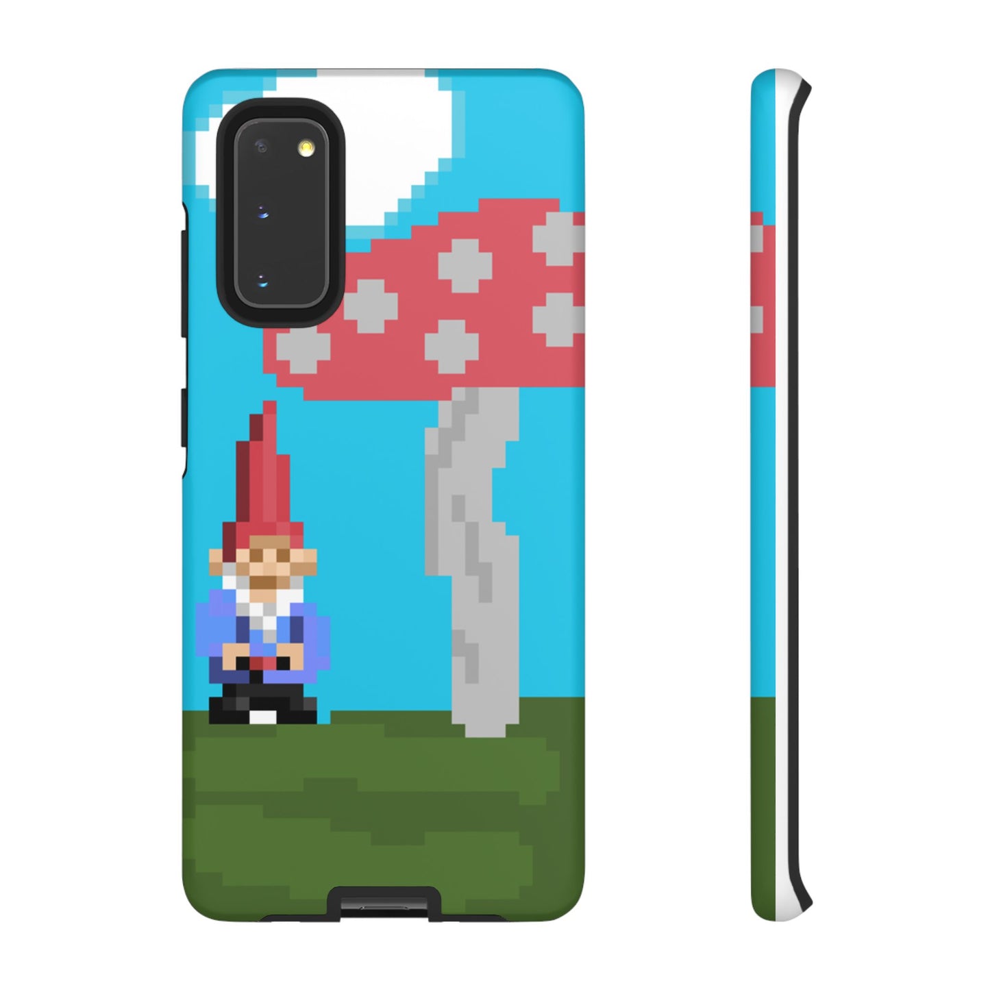 Cute Mushroom Gnome Tough Phone Case