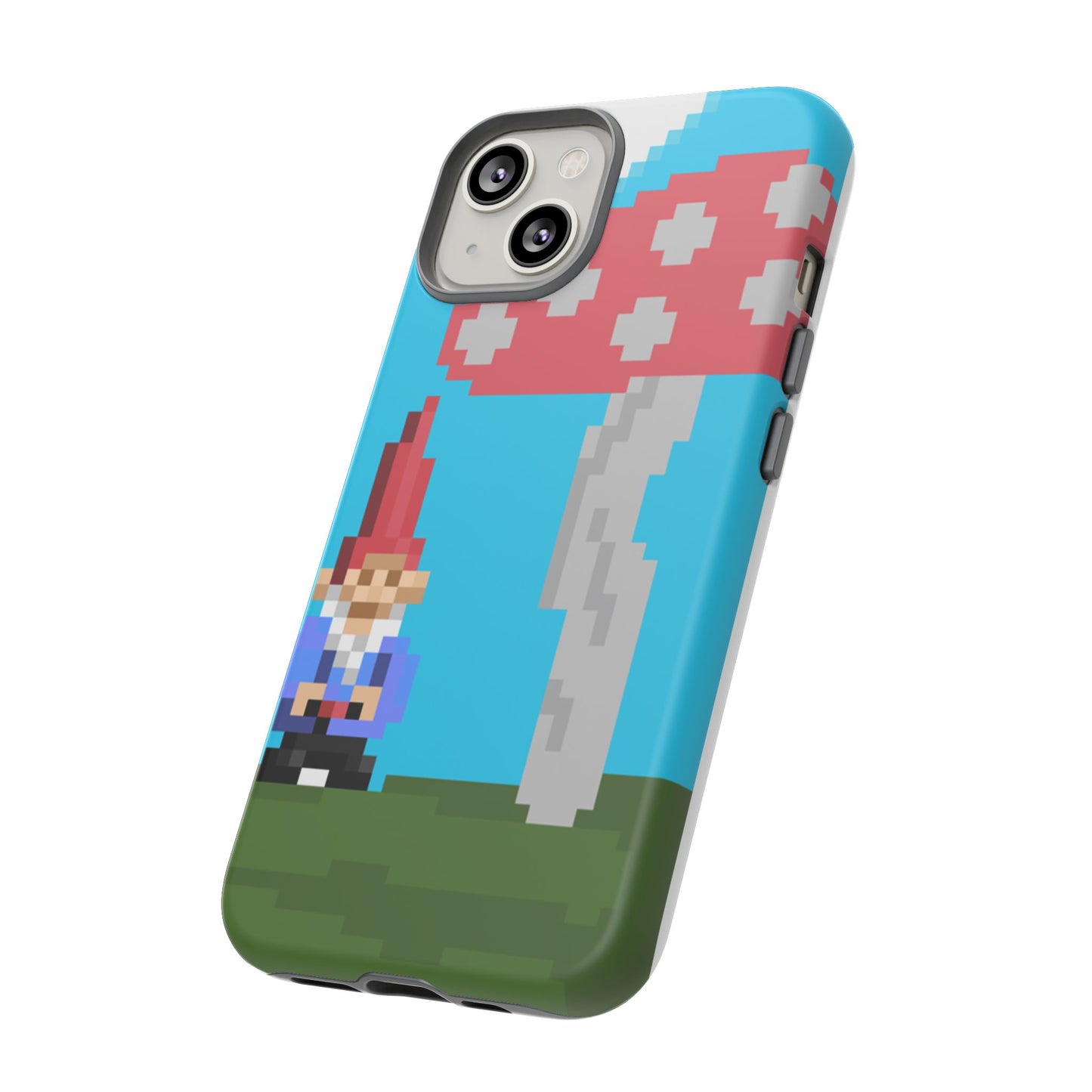 Cute Mushroom Gnome Tough Phone Case