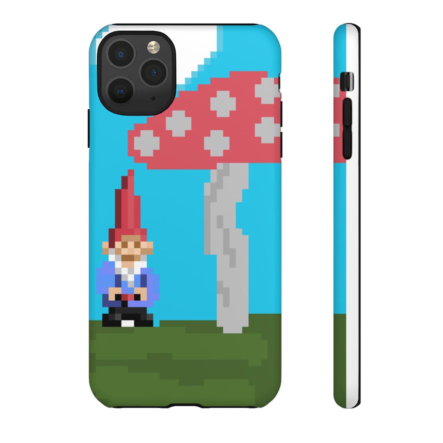 Cute Mushroom Gnome Tough Phone Case