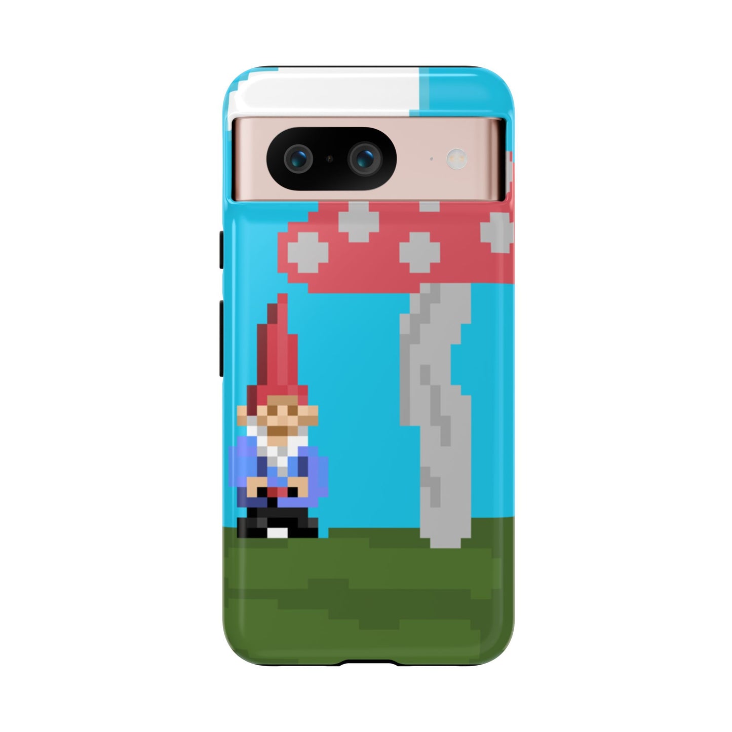 Cute Mushroom Gnome Tough Phone Case