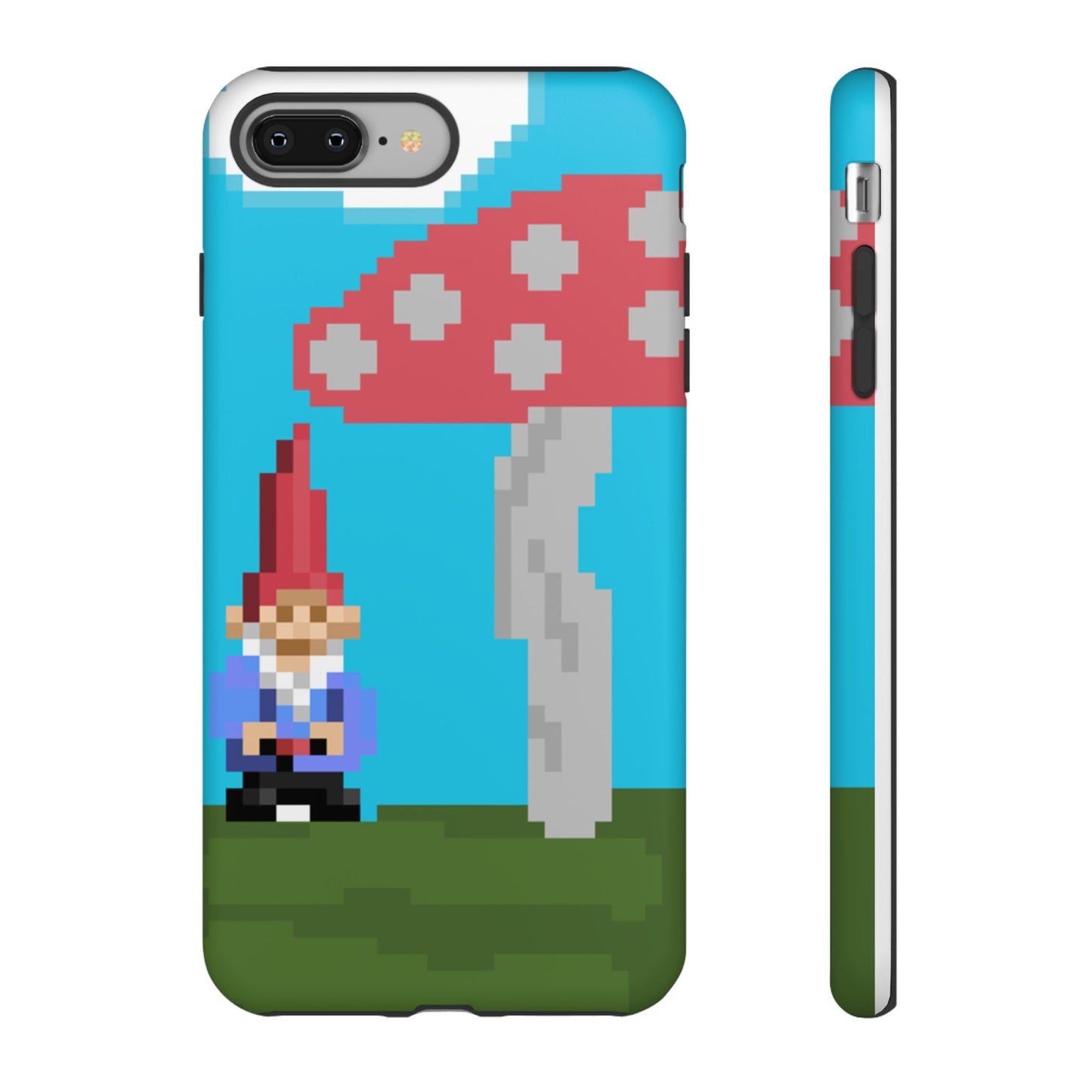 Cute Mushroom Gnome Tough Phone Case