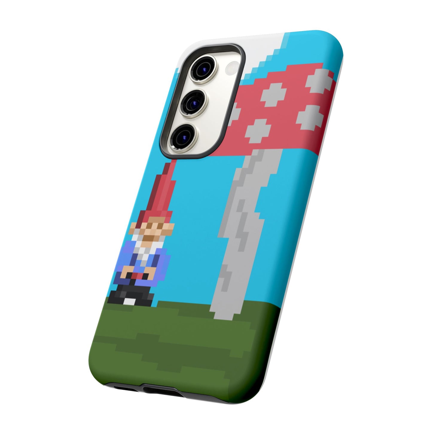 Cute Mushroom Gnome Tough Phone Case