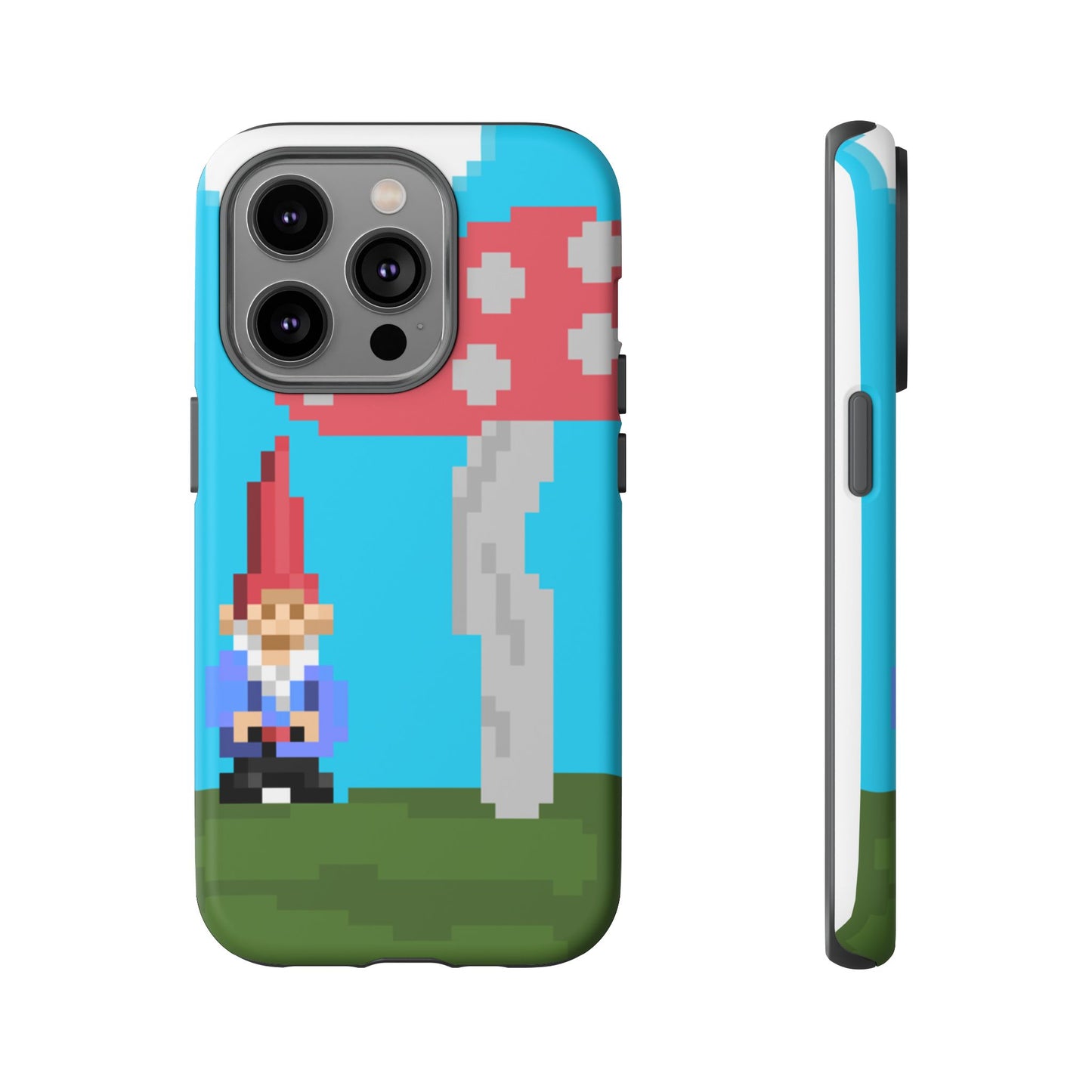 Cute Mushroom Gnome Tough Phone Case