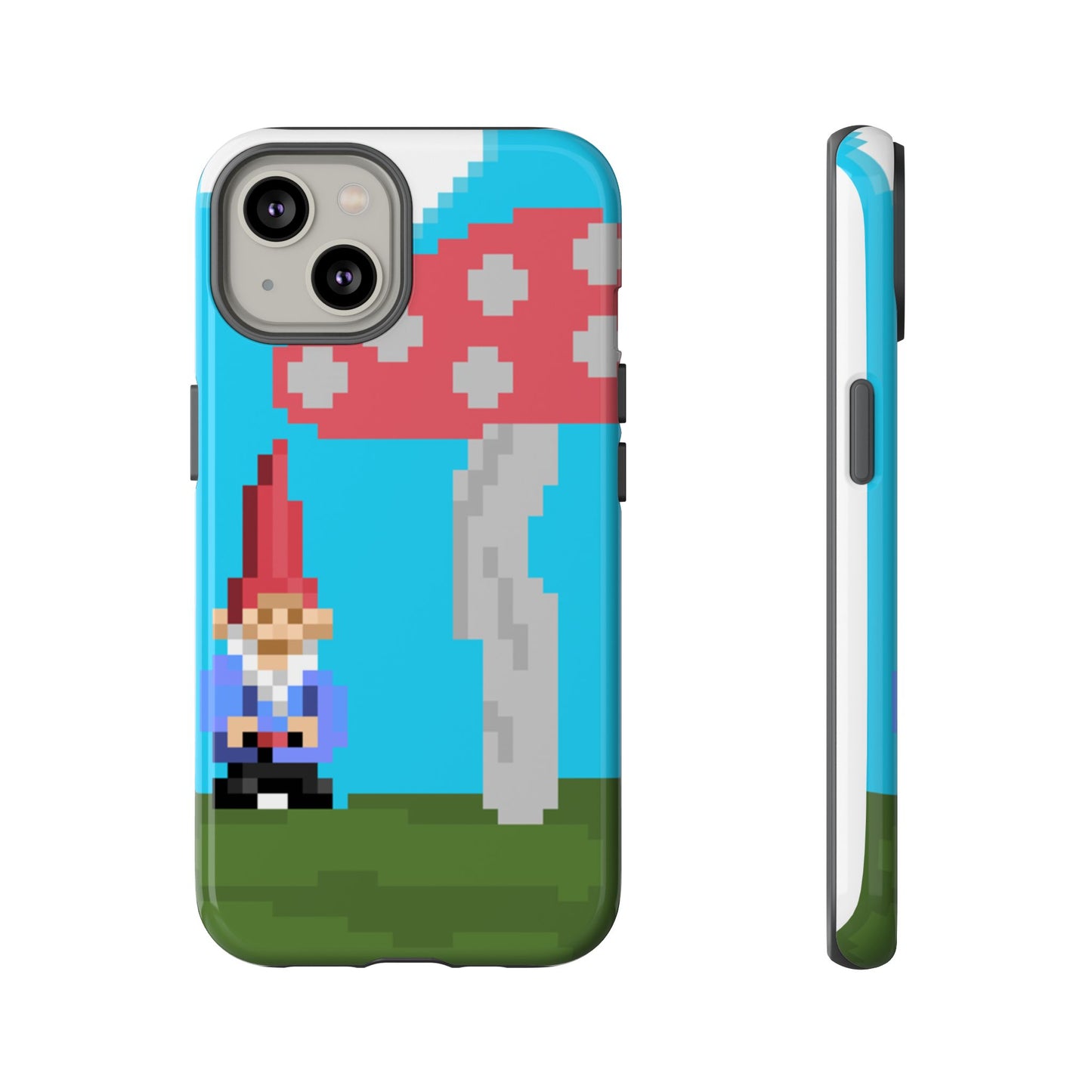 Cute Mushroom Gnome Tough Phone Case