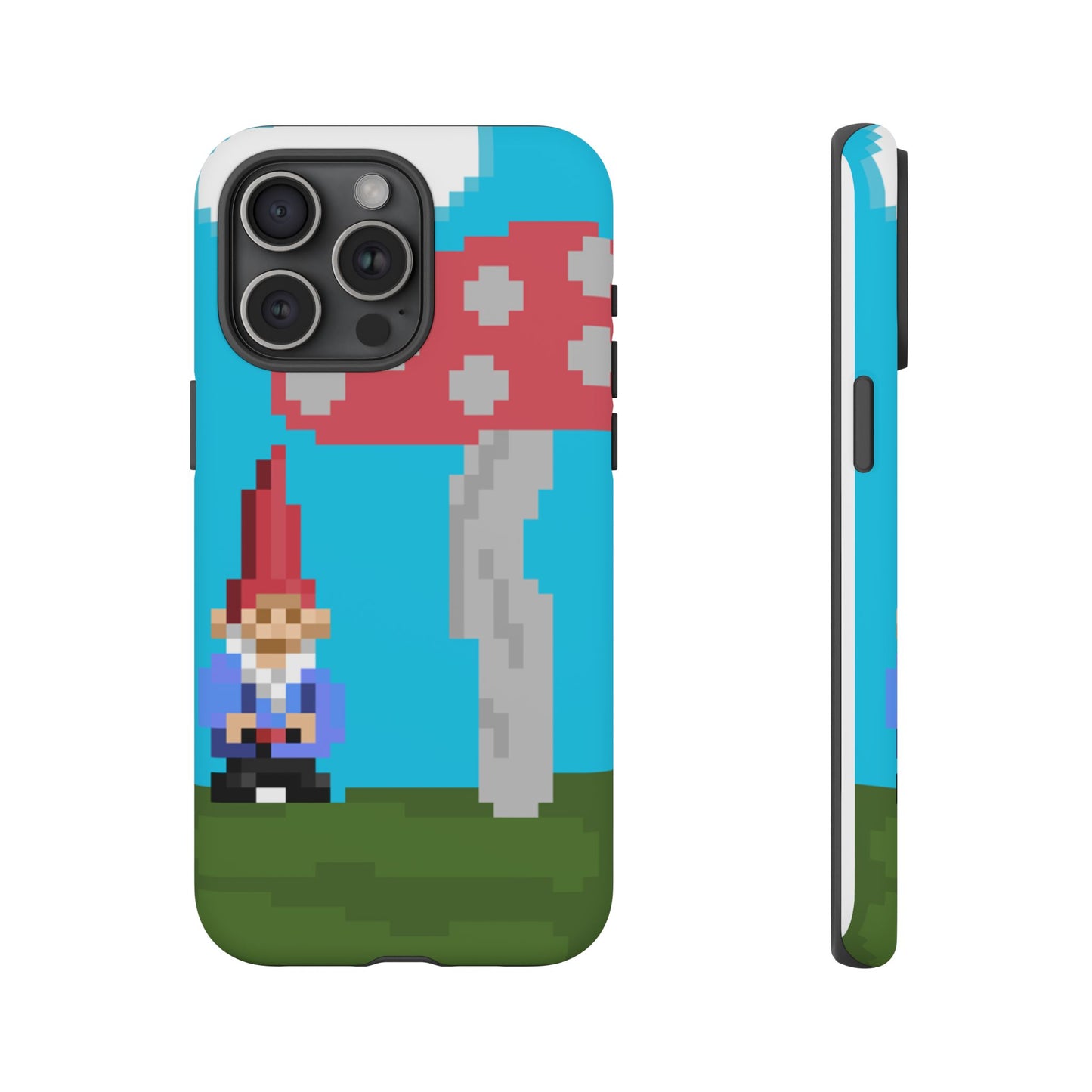 Cute Mushroom Gnome Tough Phone Case