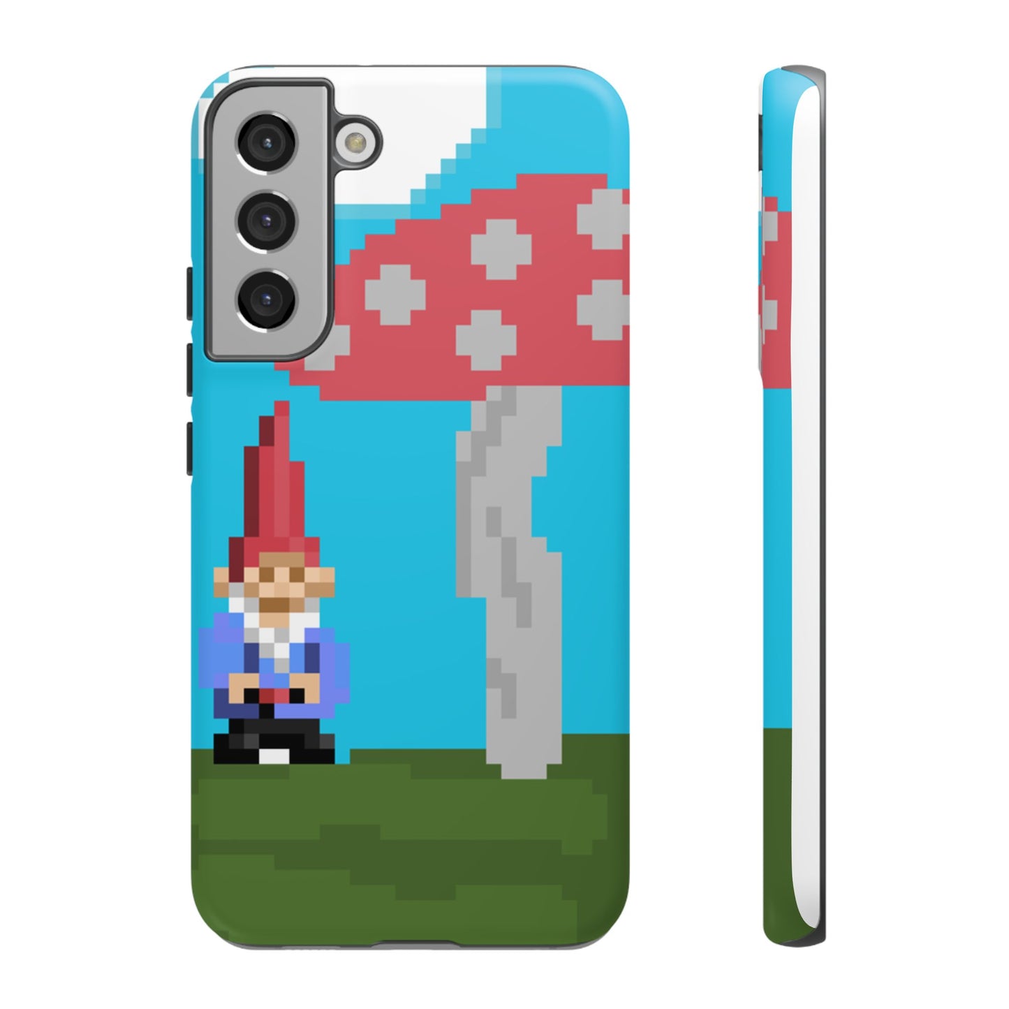 Cute Mushroom Gnome Tough Phone Case