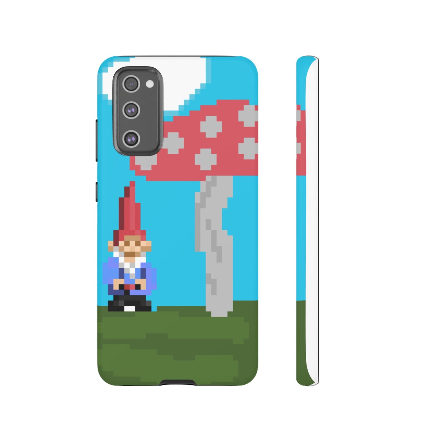 Cute Mushroom Gnome Tough Phone Case