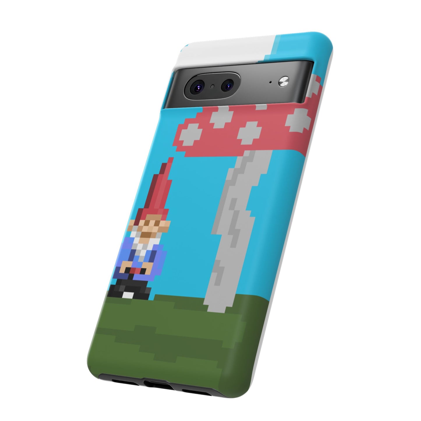 Cute Mushroom Gnome Tough Phone Case