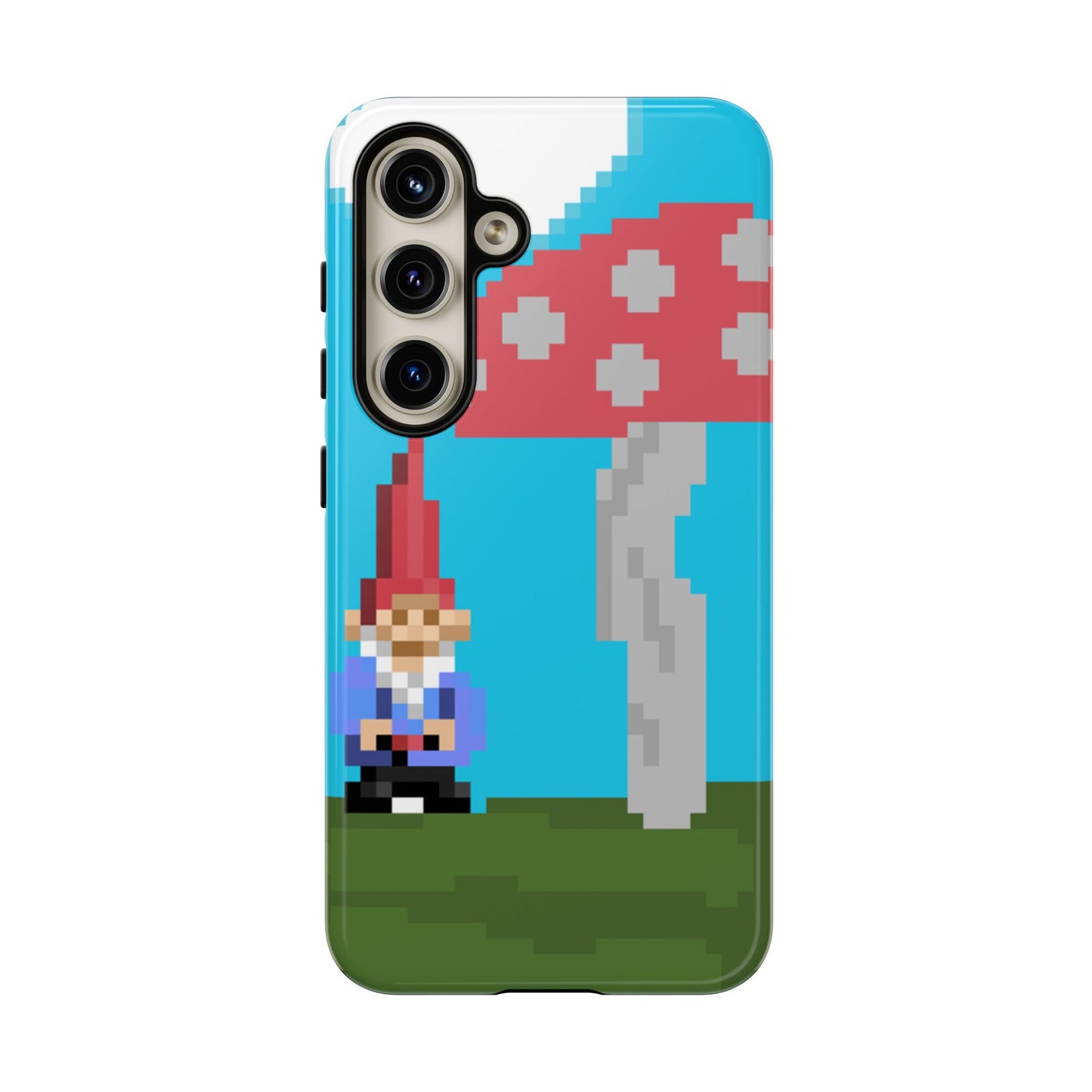 Cute Mushroom Gnome Tough Phone Case