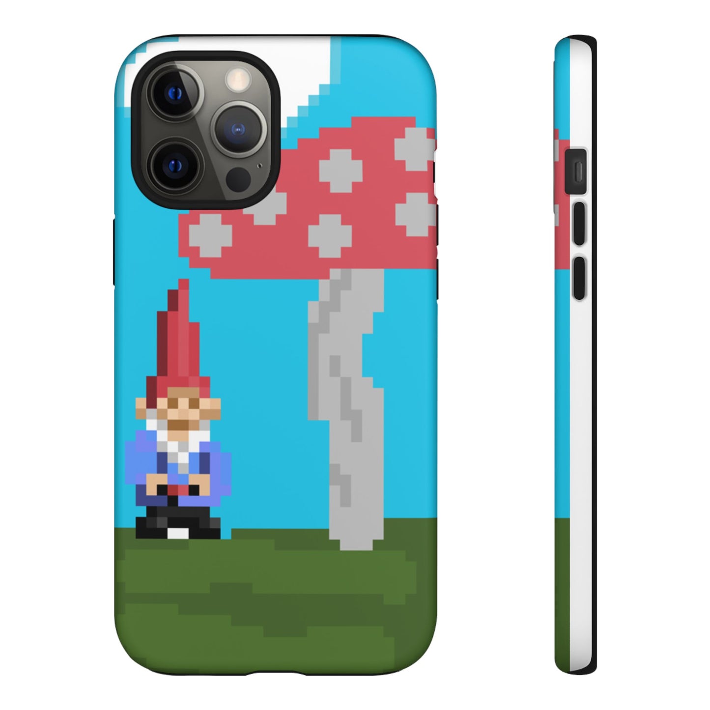 Cute Mushroom Gnome Tough Phone Case