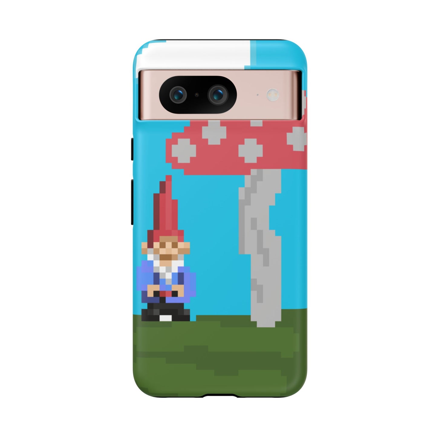 Cute Mushroom Gnome Tough Phone Case