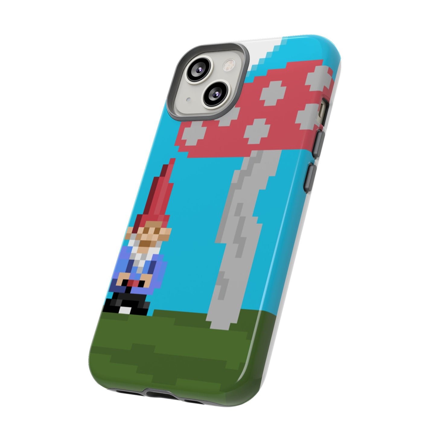 Cute Mushroom Gnome Tough Phone Case