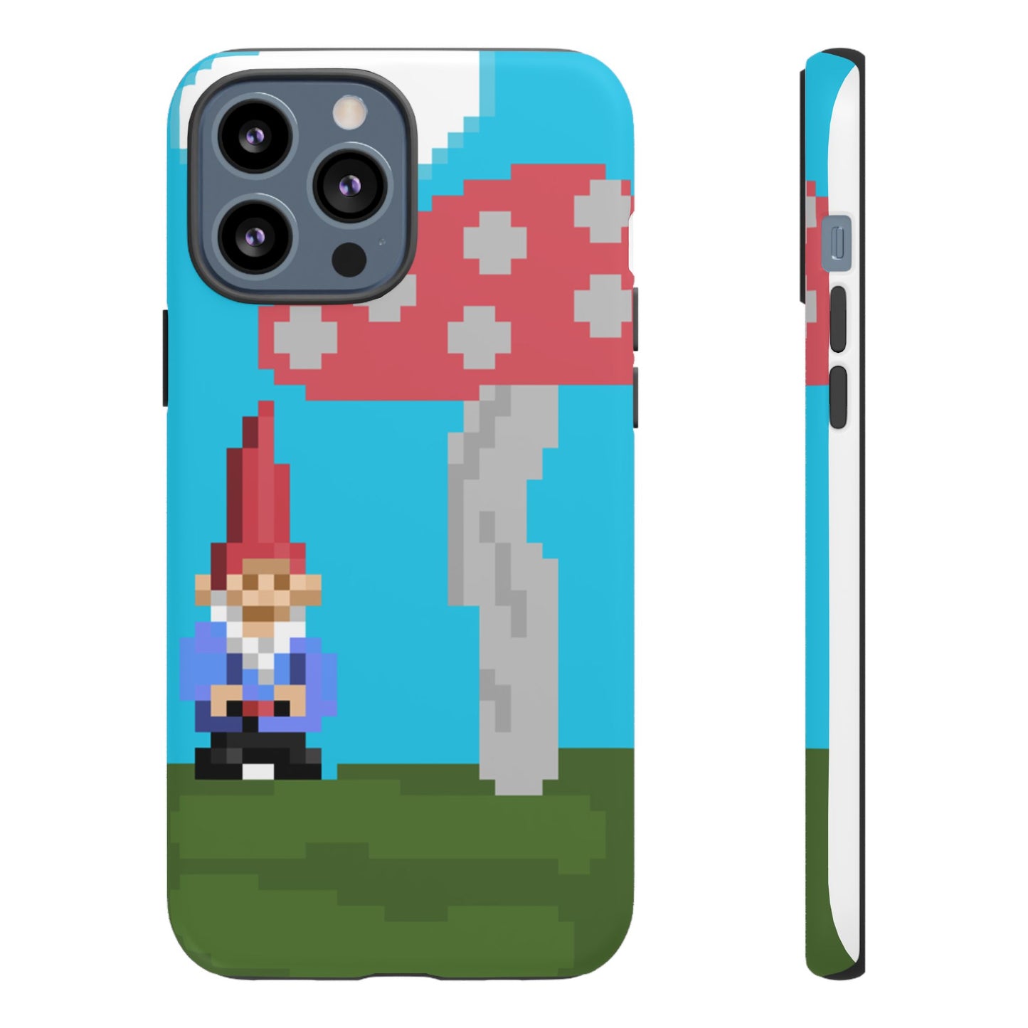 Cute Mushroom Gnome Tough Phone Case