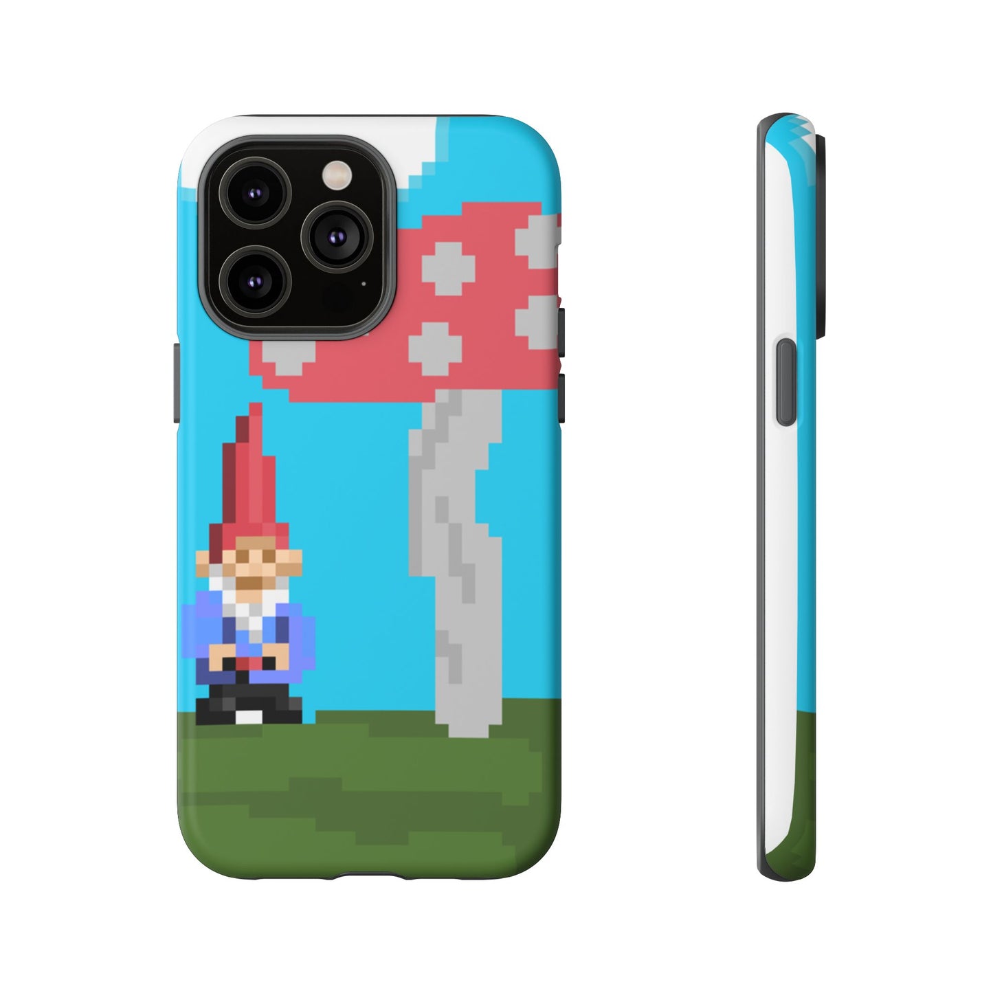 Cute Mushroom Gnome Tough Phone Case