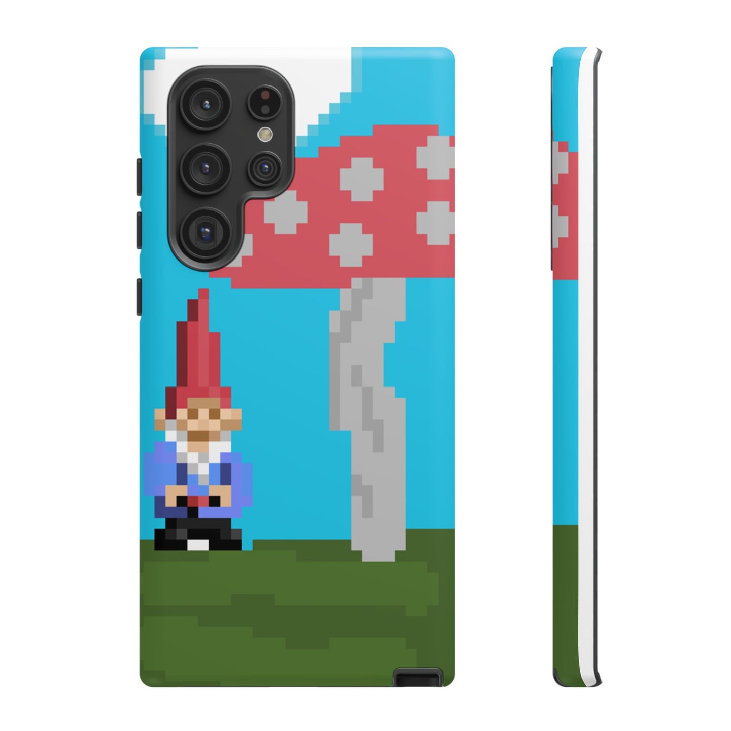 Cute Mushroom Gnome Tough Phone Case