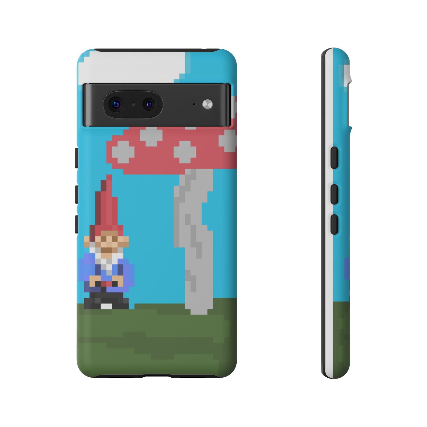 Cute Mushroom Gnome Tough Phone Case