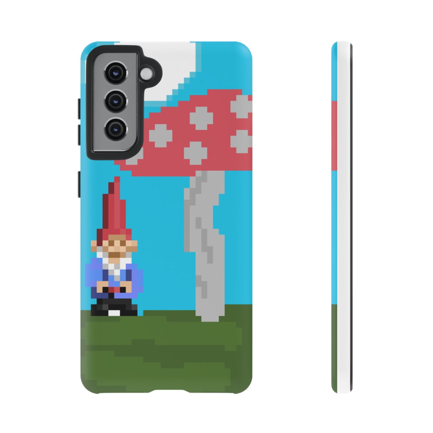 Cute Mushroom Gnome Tough Phone Case