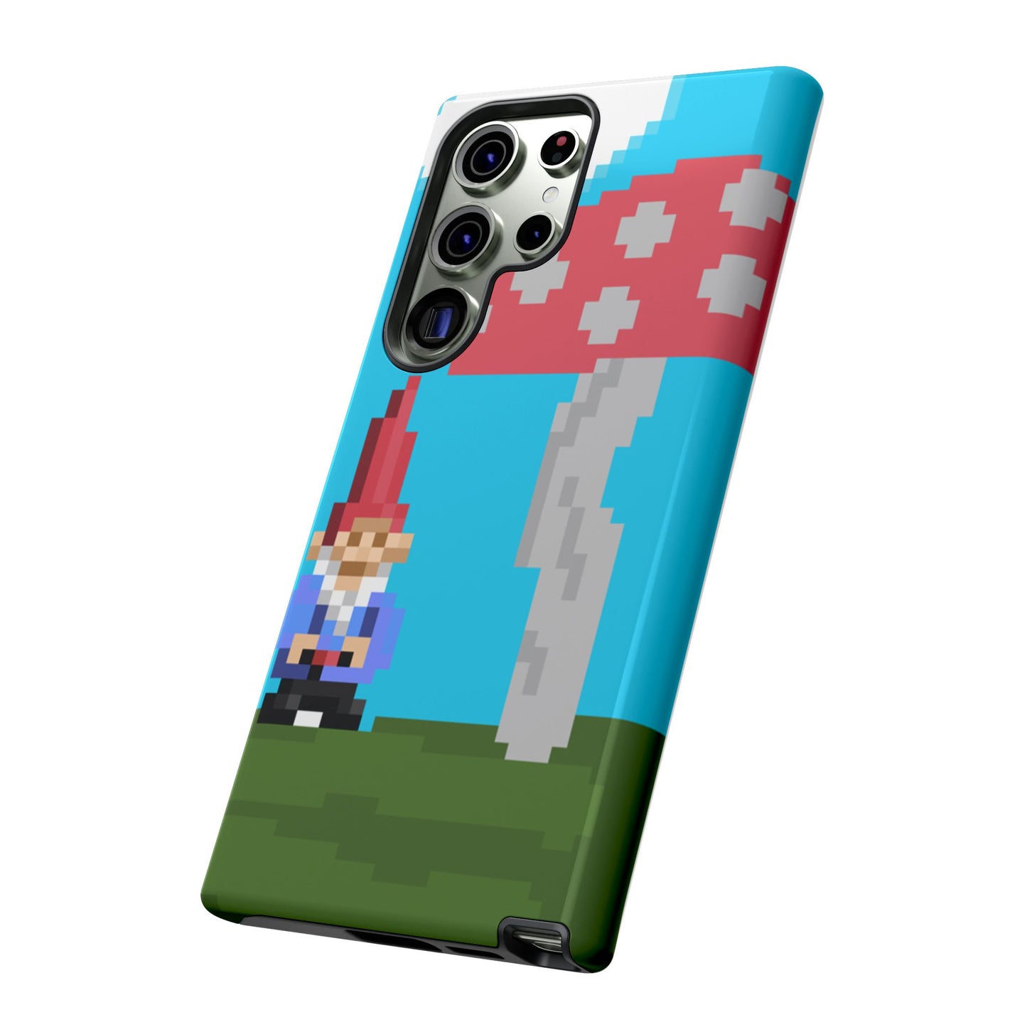 Cute Mushroom Gnome Tough Phone Case