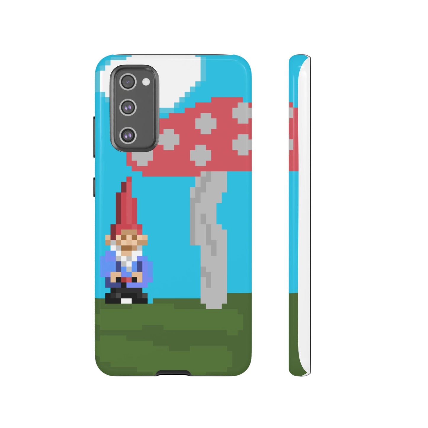 Cute Mushroom Gnome Tough Phone Case