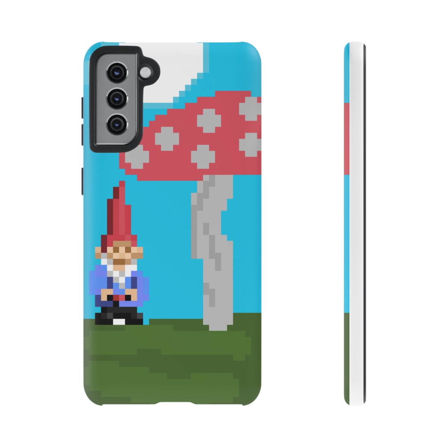 Cute Mushroom Gnome Tough Phone Case