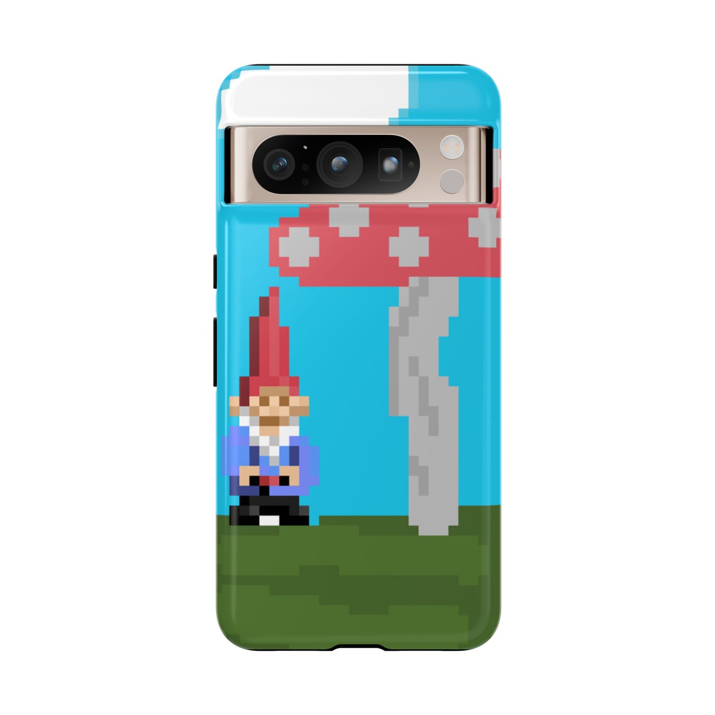 Cute Mushroom Gnome Tough Phone Case