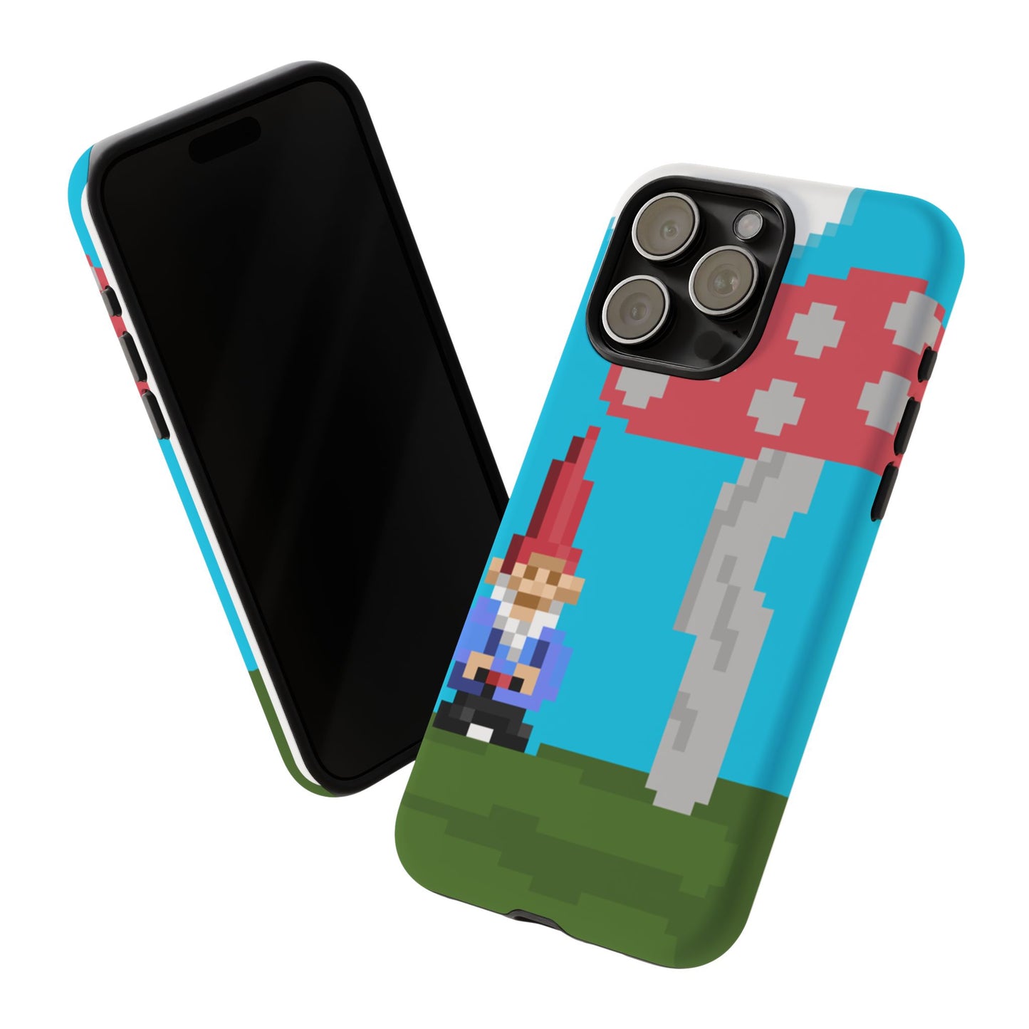 Cute Mushroom Gnome Tough Phone Case