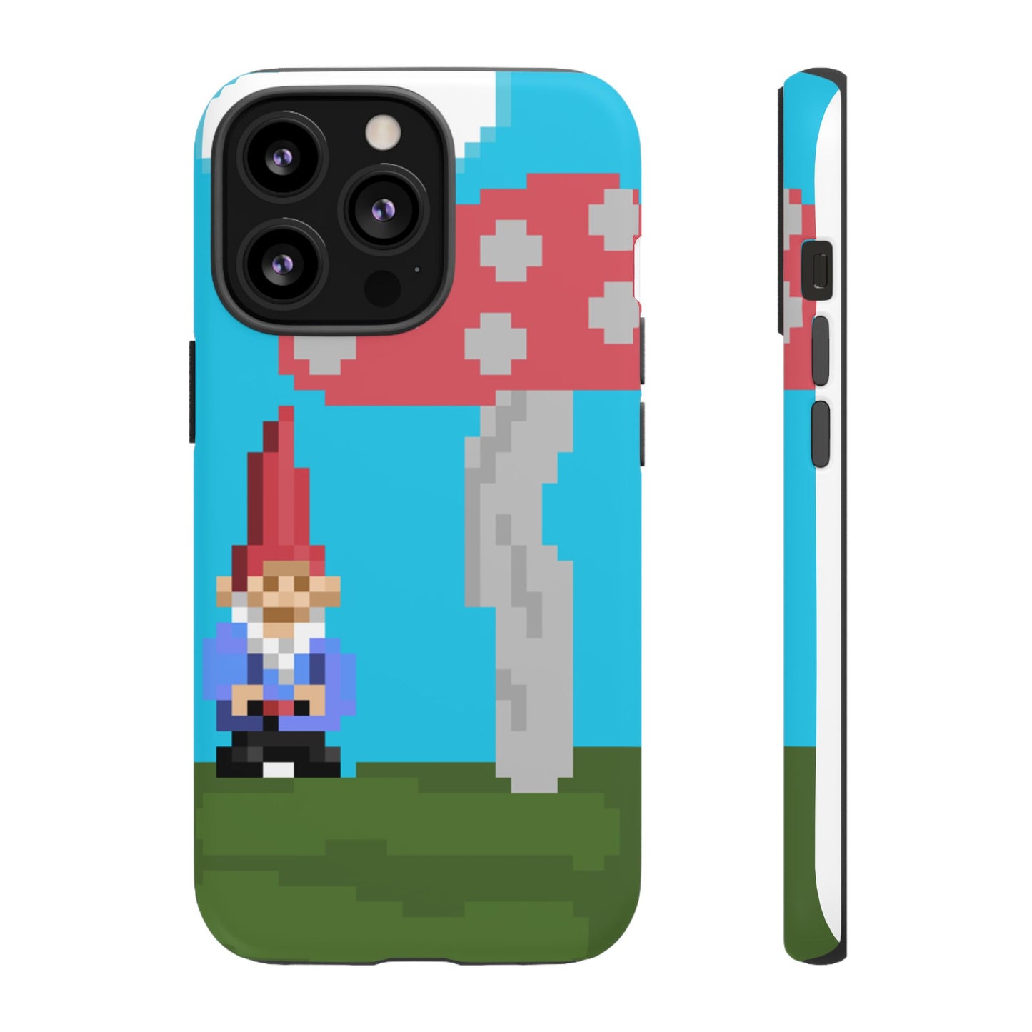 Cute Mushroom Gnome Tough Phone Case