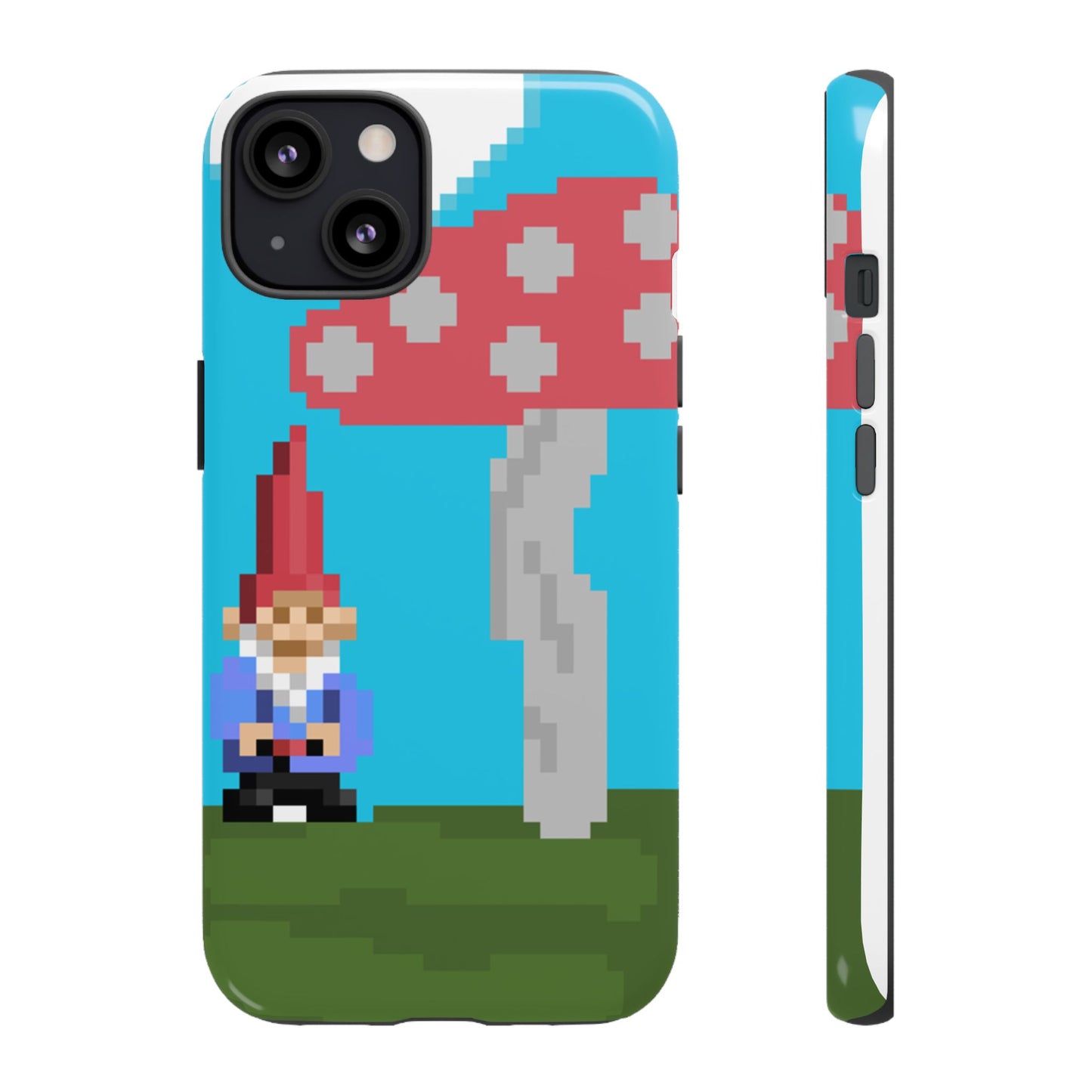 Cute Mushroom Gnome Tough Phone Case