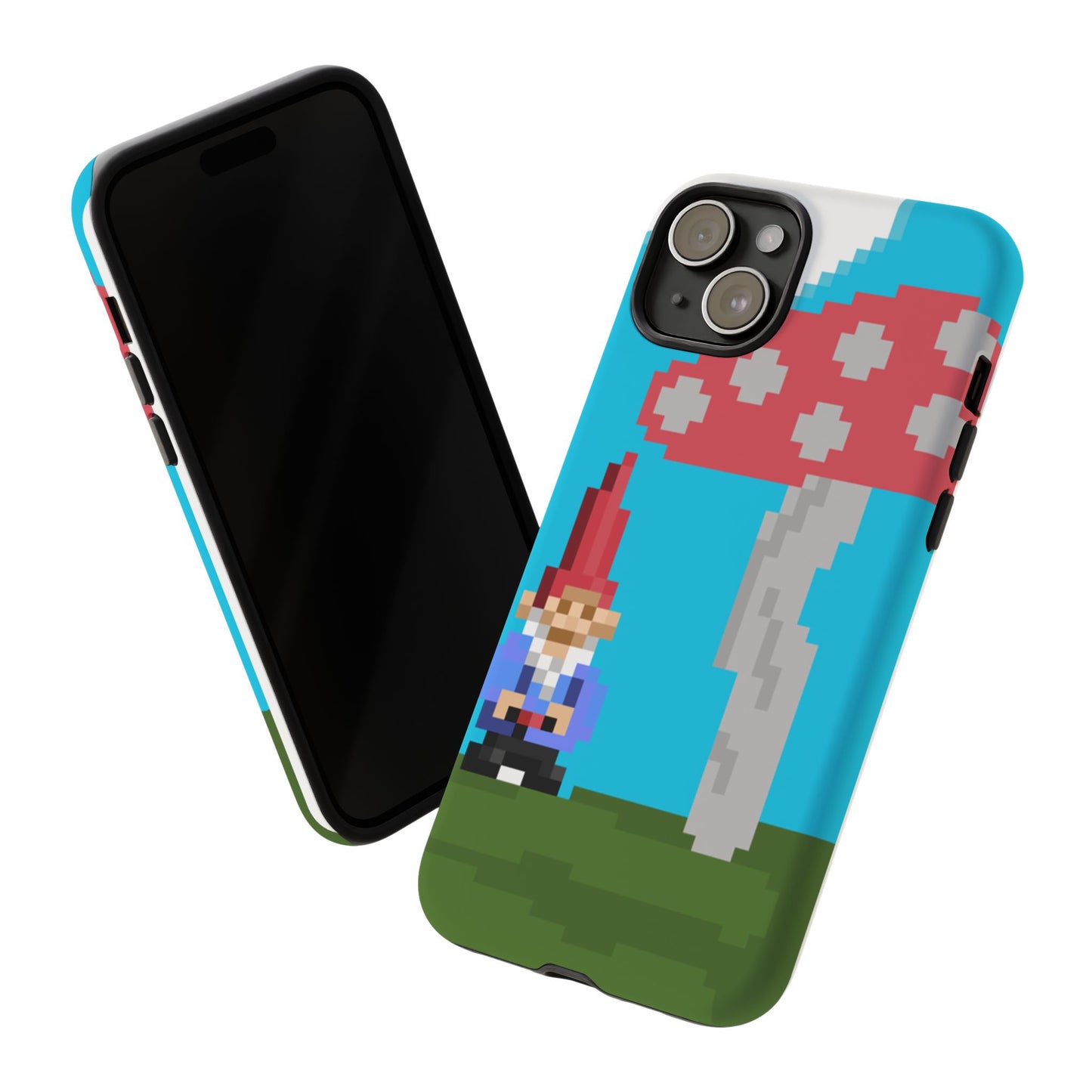 Cute Mushroom Gnome Tough Phone Case