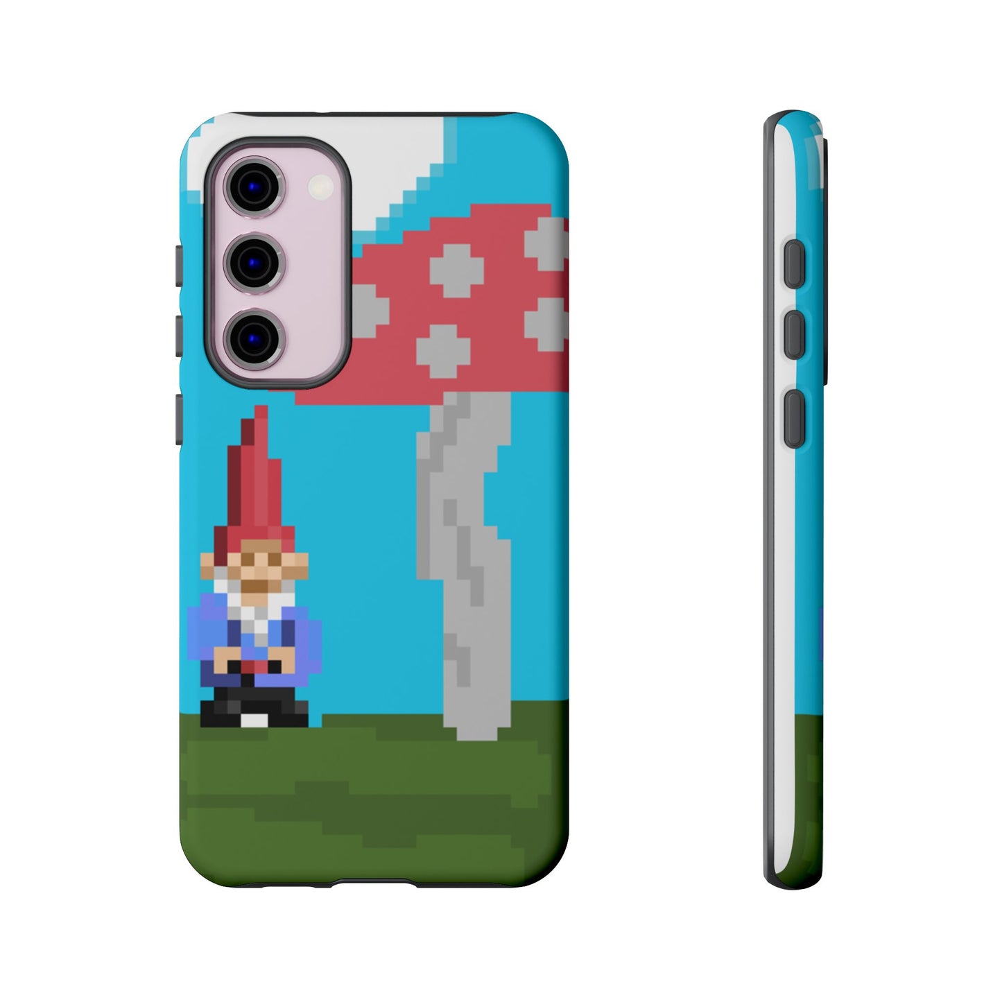 Cute Mushroom Gnome Tough Phone Case