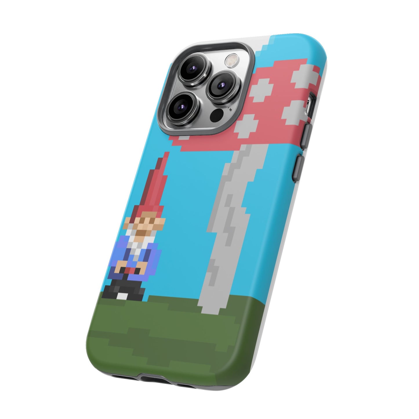 Cute Mushroom Gnome Tough Phone Case